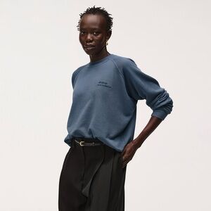 Limited Edition Merit x Donni Anniversary Sweatshirt L in Merit Blue
